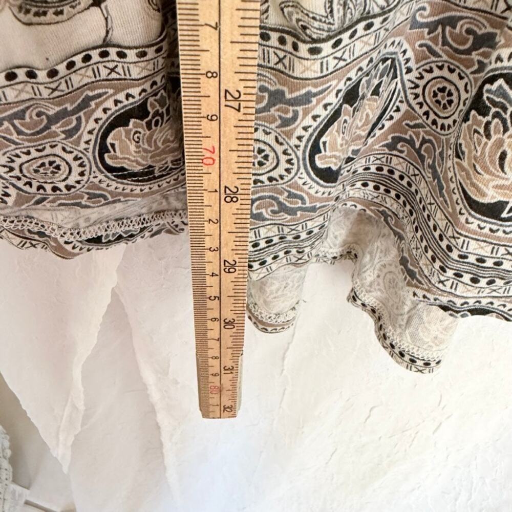 Lucky Brand Boho Paisley Print Top Women’s Size 3X - Picture 6 of 6